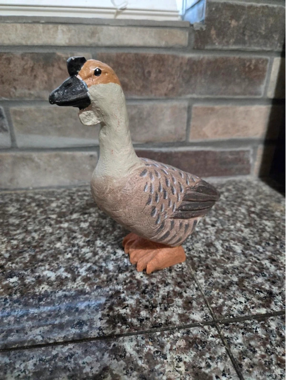 Handcarved Wodden goose